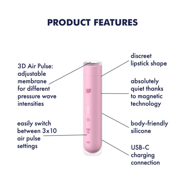 ESTIMULADOR FIRST KISS SATISFYER - Imagen 5