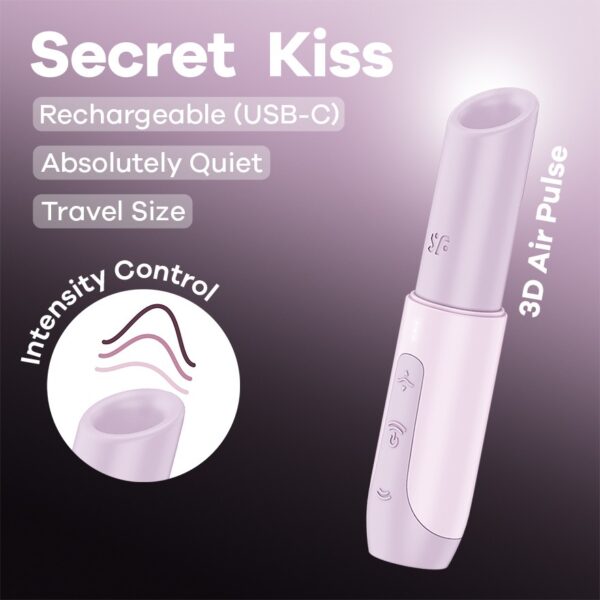 ESTIMULADOR SECRET KISS SATISFYER - Imagen 6