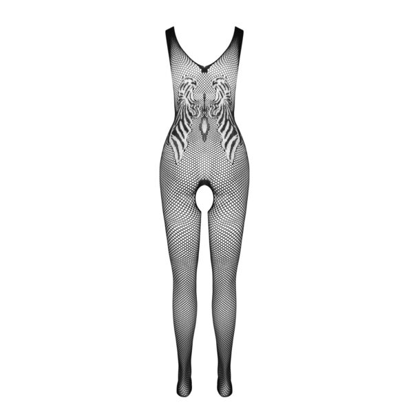 CATSUIT BS098 NEGRO PASSION - Imagen 6