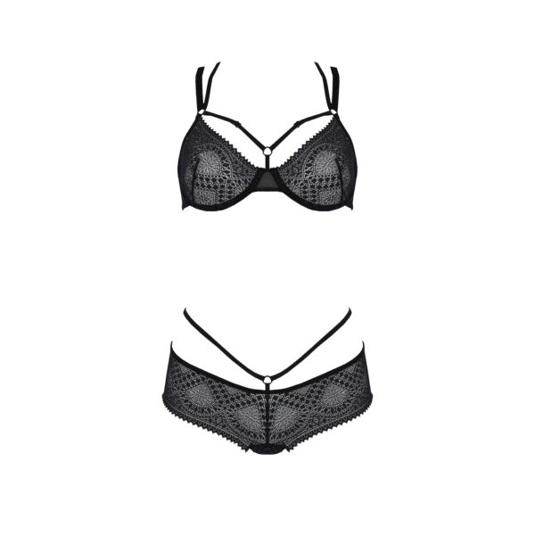 CONJUNTO DE 2 PIEZAS DROSERA BIKINI NEGRO ECO COLLECTION PASSION - Imagen 3