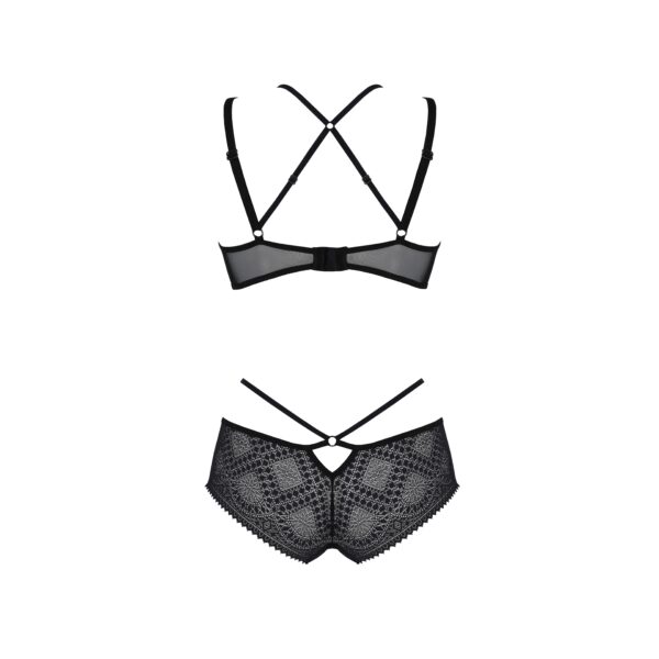 CONJUNTO DE 2 PIEZAS DROSERA BIKINI NEGRO ECO COLLECTION PASSION - Imagen 4