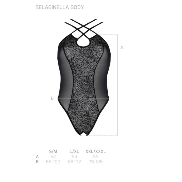 BODY SELAGINELLA NEGRO ECO COLLECTION PASSION - Imagen 5