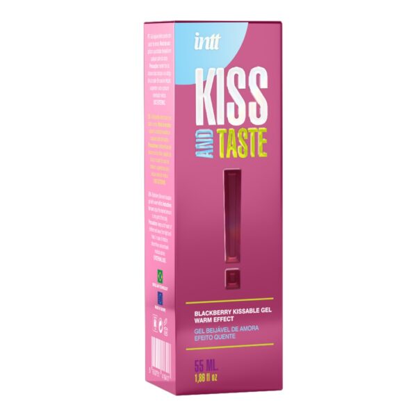 GEL BESABLE CON EFECTO CALOR KISS AND TASTE AROMA AMORA INTT 55ML - Imagen 3