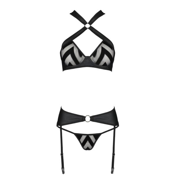CONJUNTO DE 3 PIEZAS HIMA NEGRO PASSION - Imagen 3