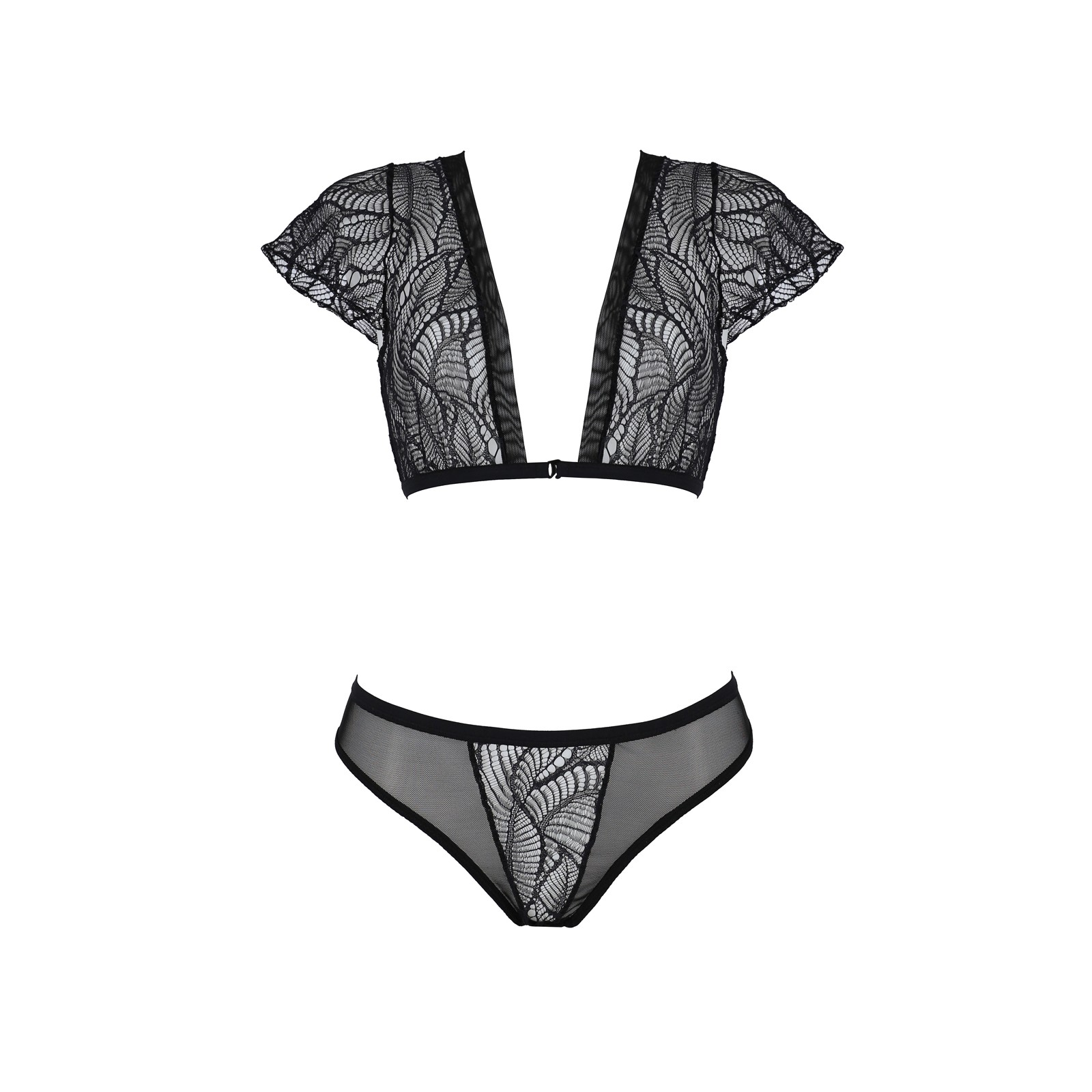 CONJUNTO DE 2 PIEZAS LEAFA BIKINI NEGRO ECO COLLECTION PASSION - Imagen 3
