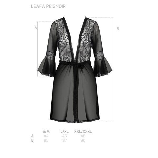 BATA Y TANGA LEAFA NEGRO ECO COLLECTION PASSION - Imagen 5