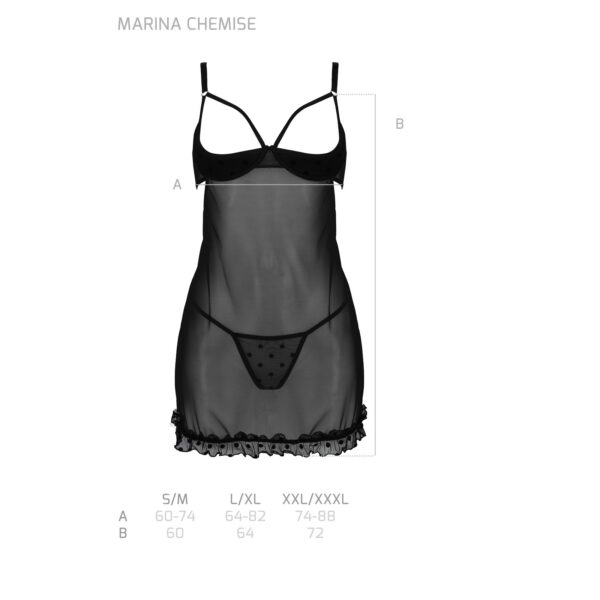 PICARDÍA Y TANGA MARINA NEGRO DEVIL COLLECTION PASSION - Imagen 5