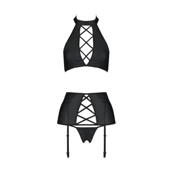CONJUNTO DE 3 PIEZAS NANCY NEGRO PASSION - Imagen 3