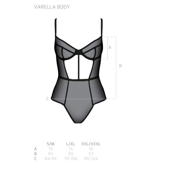 BODY VARELLA NEGRO ECO PASSION - Imagen 5