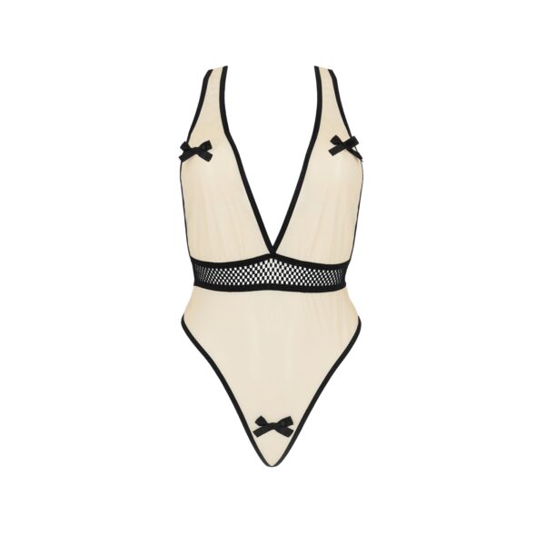 BODY VIENA BEIGE TALLA QUEEN PASSION - Imagen 3