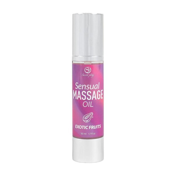ACEITE DE MASAJE CON SABOR A FRUTAS EXÓTICAS 50 ML SECRET PLAY - Imagen 4