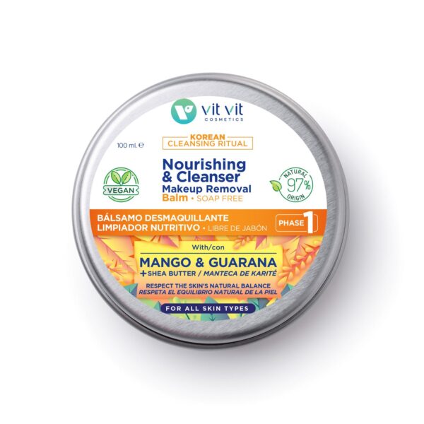 BÁLSAMO NUTRITIVO Y DESMAQUILLANTE KOREAN BEAUTY 100ML VIT VIT COSMETICS - Imagen 6