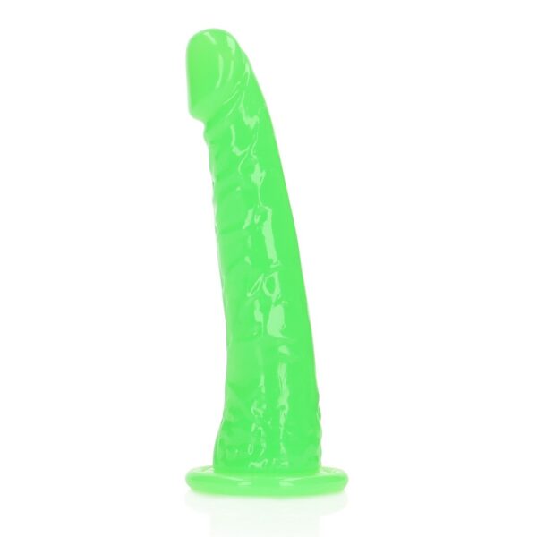 DILDO SLIM REALISTIC GLOW IN THE DARK 6'' / 15,5 CM REALROCK - Imagen 4