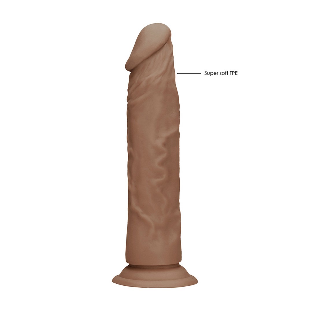 DILDO CON VENTOSA TAN 8 / 20 CM REALROCK - Imagen 6