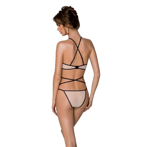 CONJUNTO DE 2 PIEZAS CHIKA BEIGE DEVIL COLLECTION PASSION