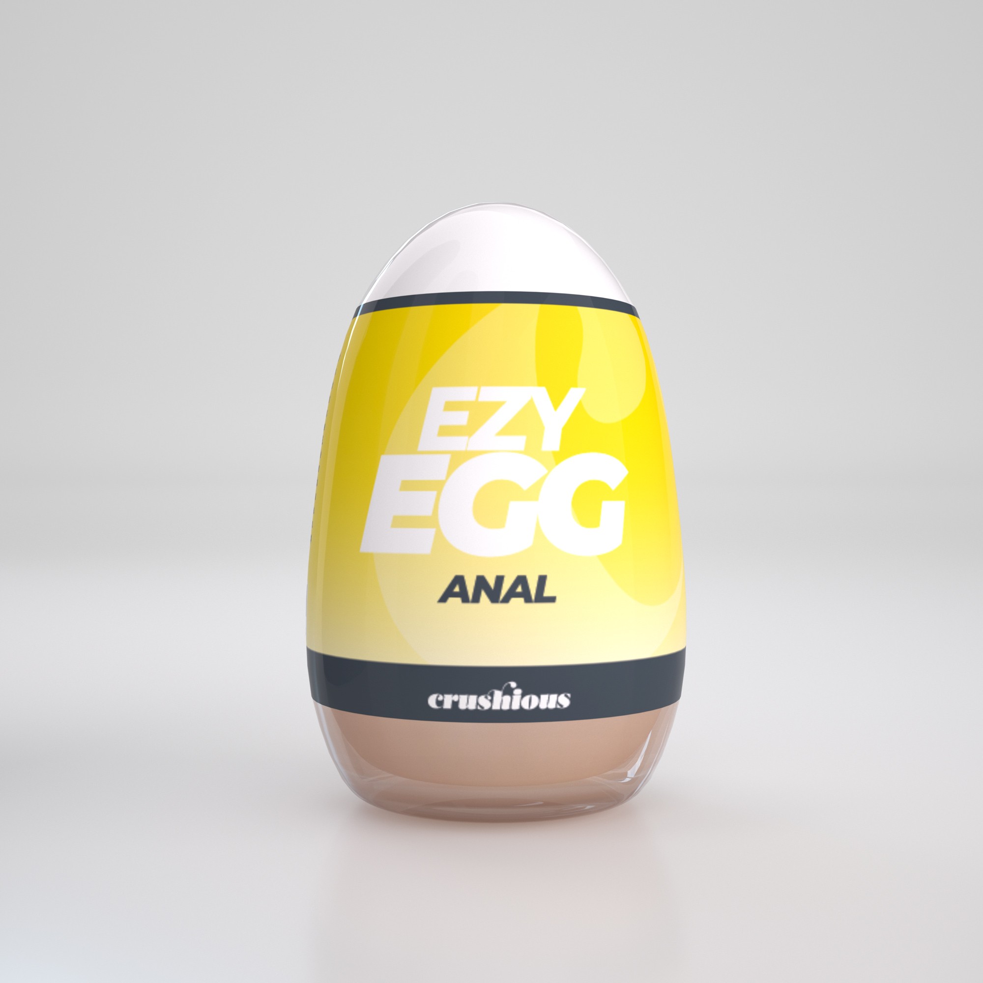 HUEVO MASTURBADOR EZY EGG ANAL CRUSHIOUS