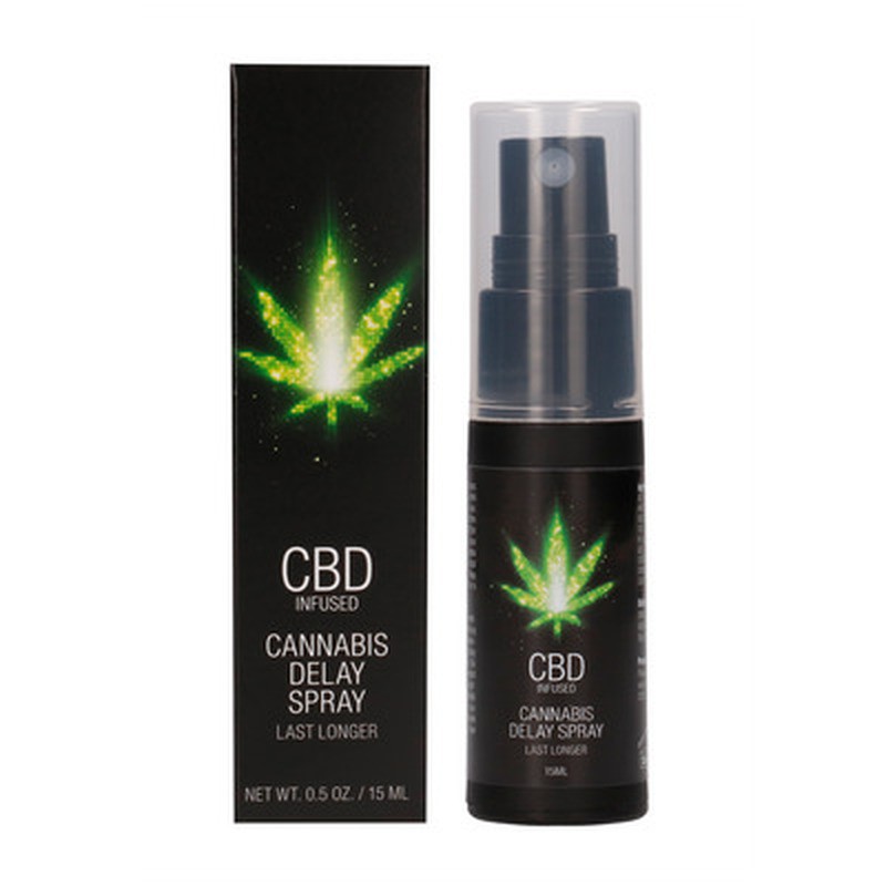 SPRAY RETARDANTE CON CBD CANNABIS DELAY 0.5 FL OZ 15 ML PHARMQUESTS - Imagen 7