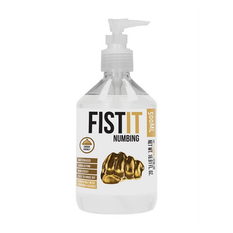 LUBRICANTE PARA FISTING NUMBING 17 FL OZ 500 ML FIST IT - Imagen 7