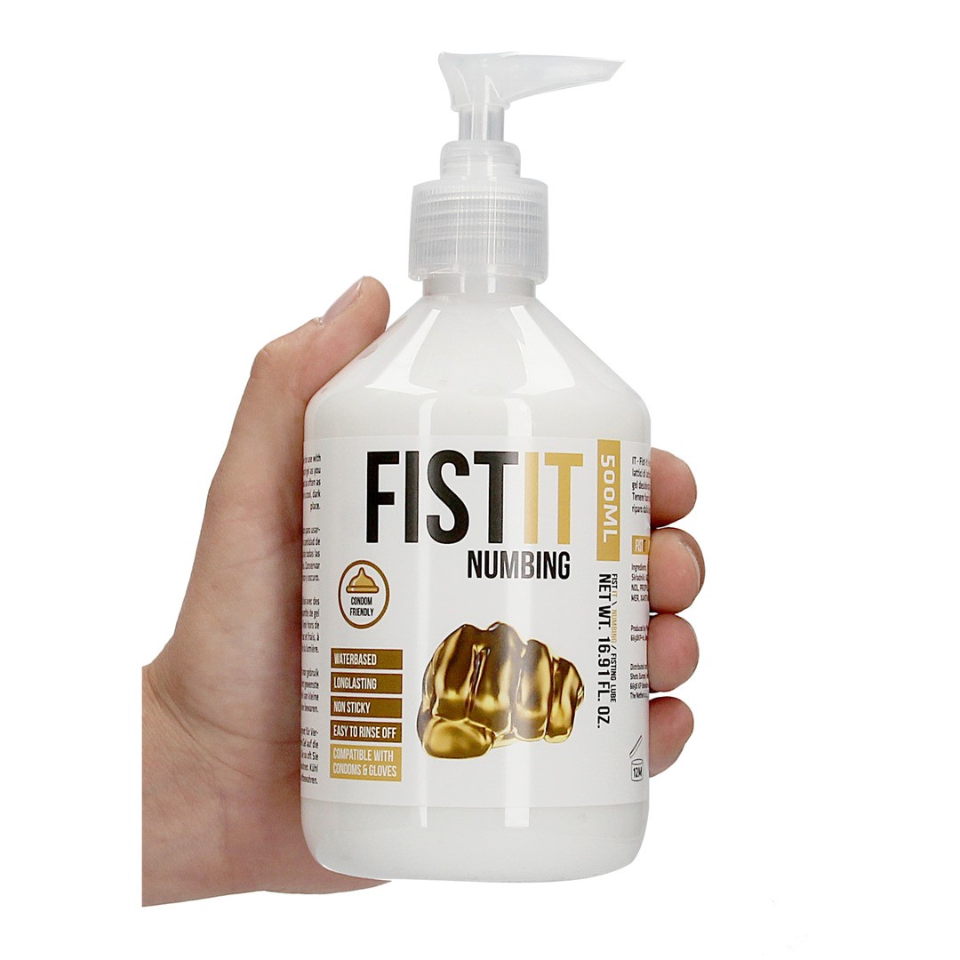 LUBRICANTE PARA FISTING NUMBING 17 FL OZ 500 ML FIST IT - Imagen 6