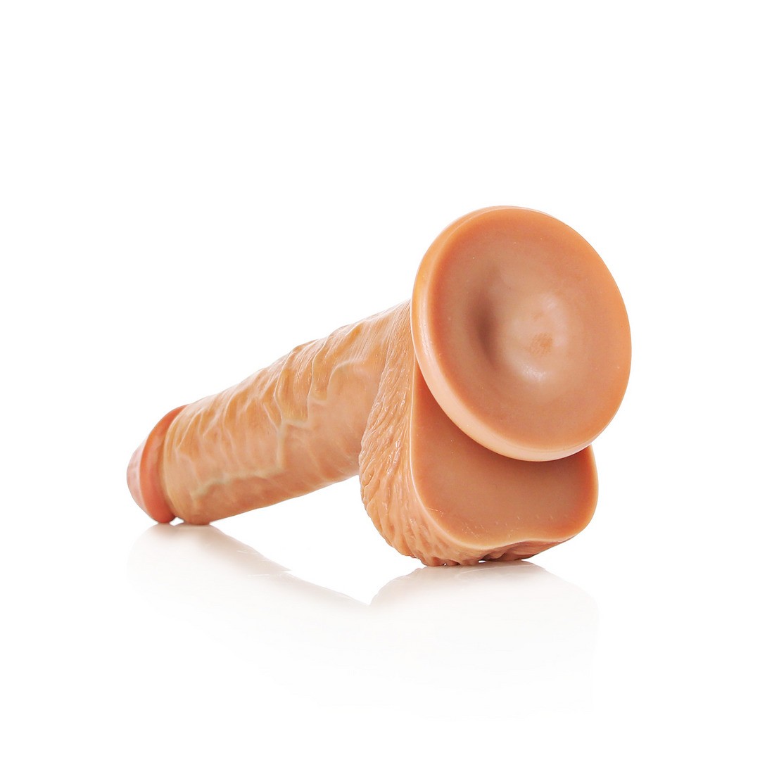DILDO REALISTA CON TESTICULOS STRAIGHT 8 /20,5 CM REALROCK - Imagen 5