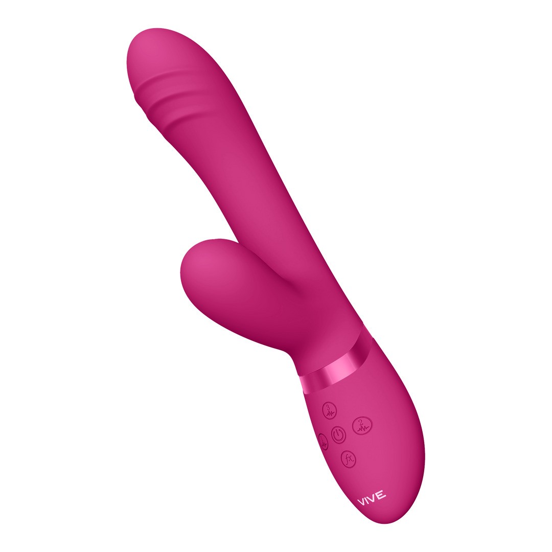 VIBRADOR TANI FINGER MOTION WITH PULSE-WAVE ROSA VIVE - Imagen 4