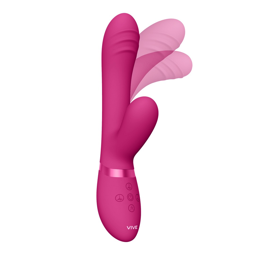 VIBRADOR TANI FINGER MOTION WITH PULSE-WAVE ROSA VIVE - Imagen 6