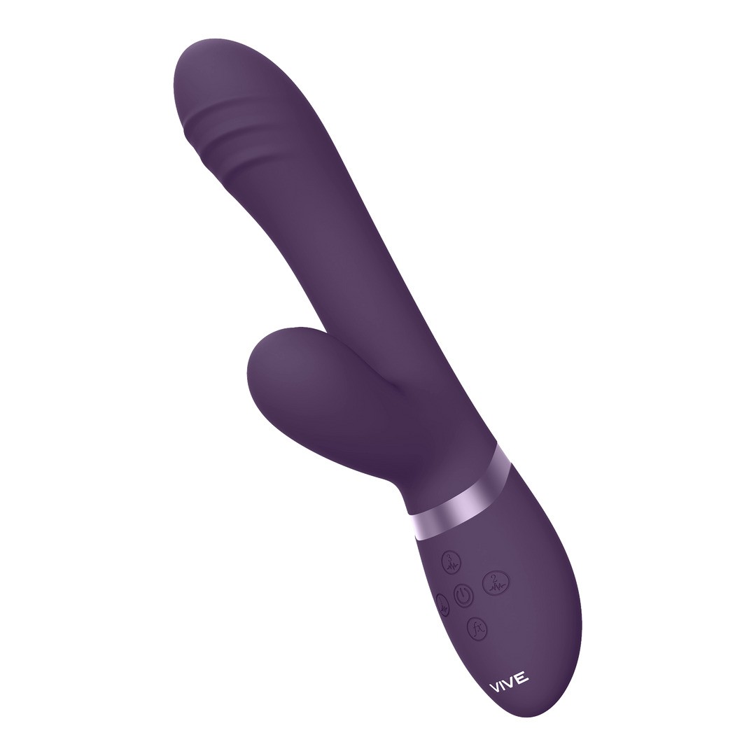 VIBRADOR TANI FINGER MOTION WITH PULSE-WAVE MORADO VIVE - Imagen 5