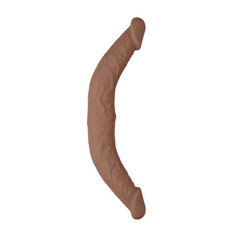 DILDO DOBLE TAN 14 / 36 CM REALROCK - Imagen 7
