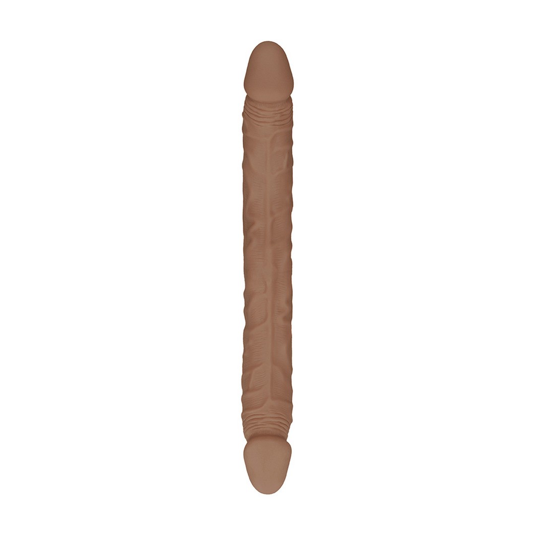 DILDO DOBLE TAN 14 / 36 CM REALROCK - Imagen 3