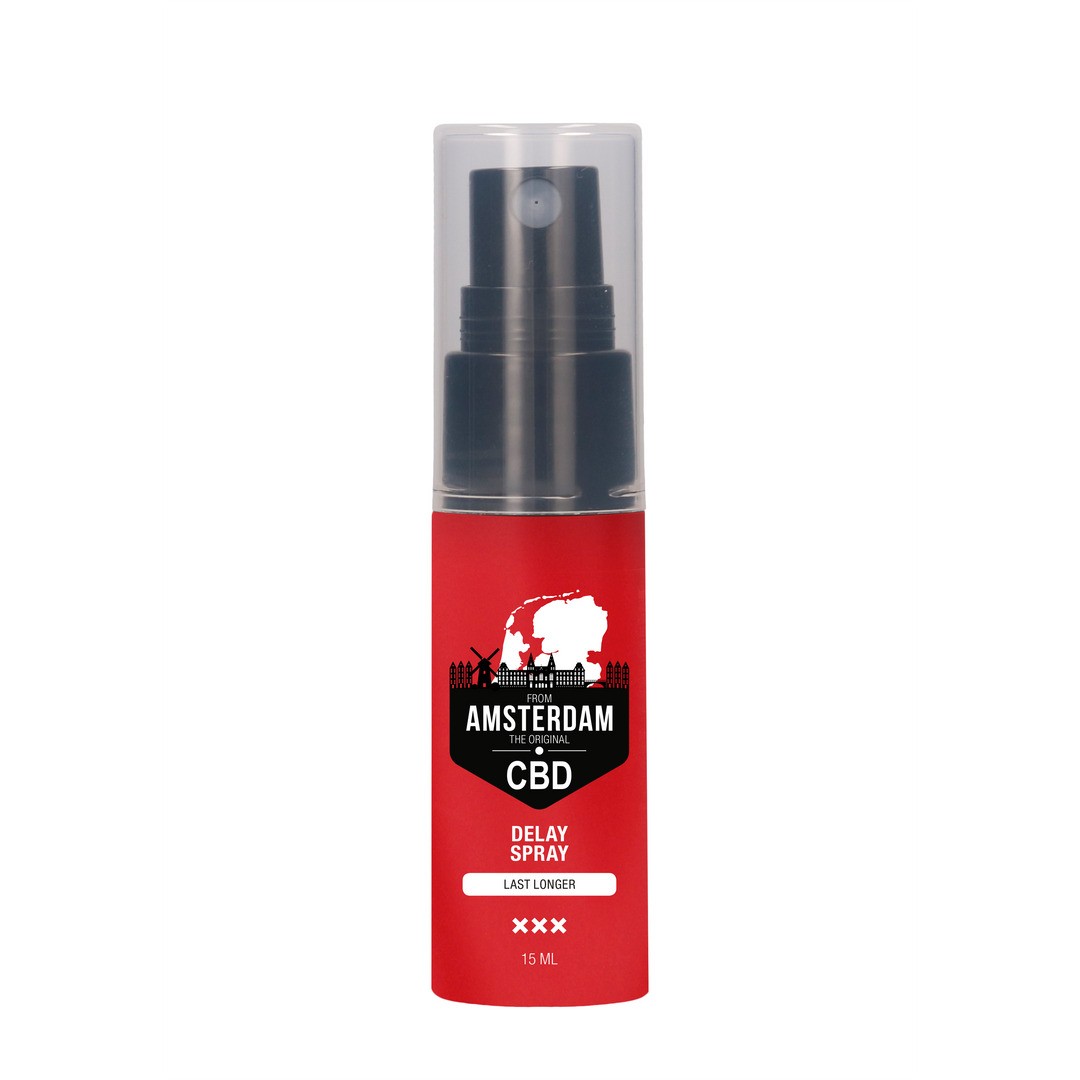 SPRAY RETARDANTE PARA HOMBRE ORIGINAL CBD FROM AMSTERDAM 0.5 FL OZ 15 ML PHARMQUESTS