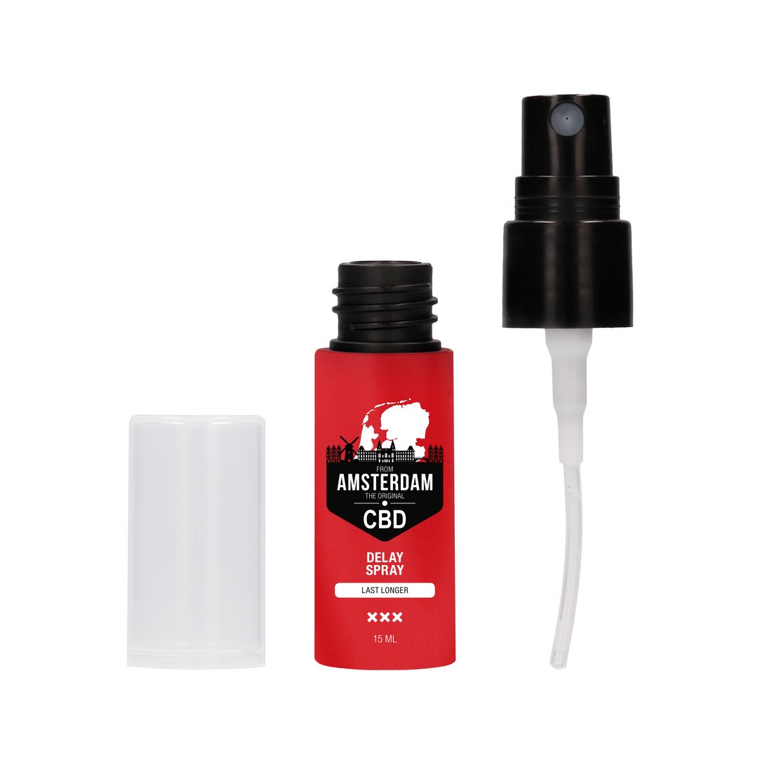 SPRAY RETARDANTE PARA HOMBRE ORIGINAL CBD FROM AMSTERDAM 0.5 FL OZ 15 ML PHARMQUESTS - Imagen 3