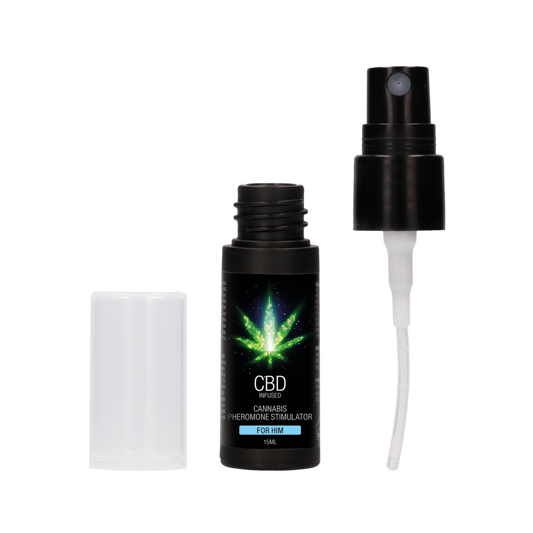 ACTIVADOR DE FEROMONAS PARA HOMBRES CBD CANNABIS 0.5 FL OZ 15 ML PHARMQUESTS - Imagen 3