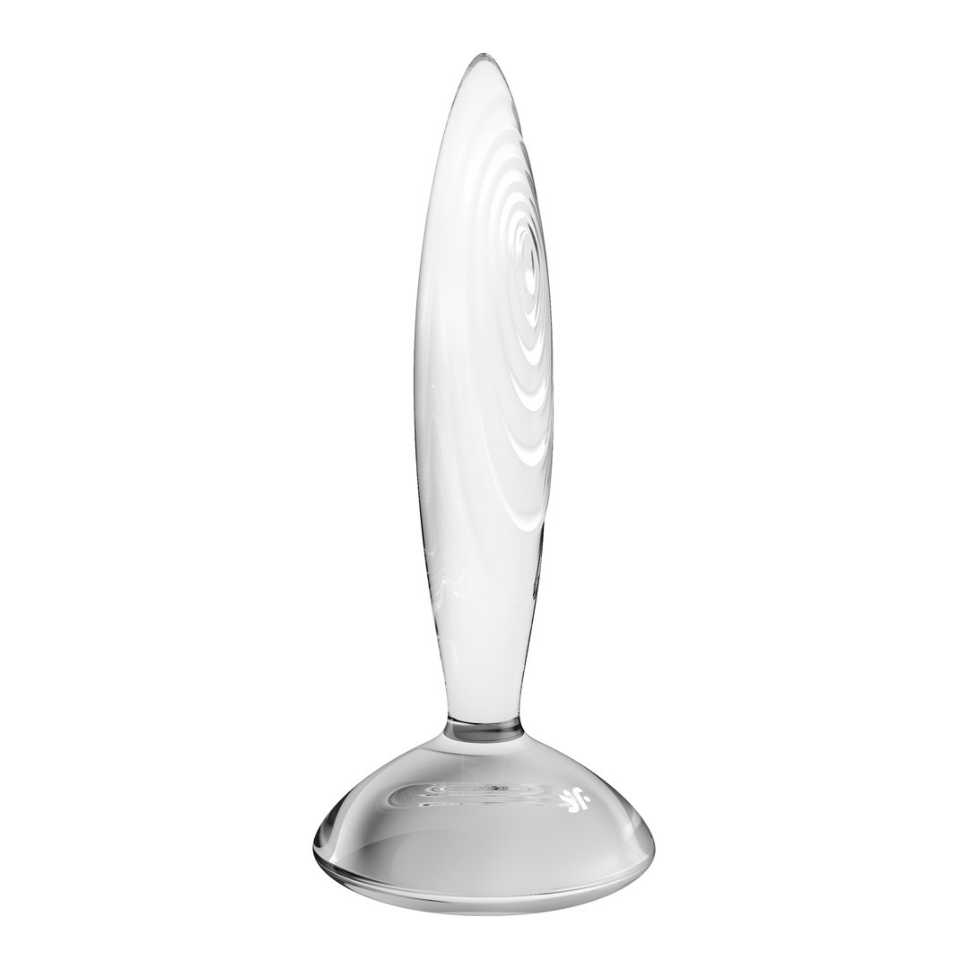 DILDO DE CRISTAL SPARKLING CRYSTAL TRANSPARENTE SATISFYER - Imagen 3