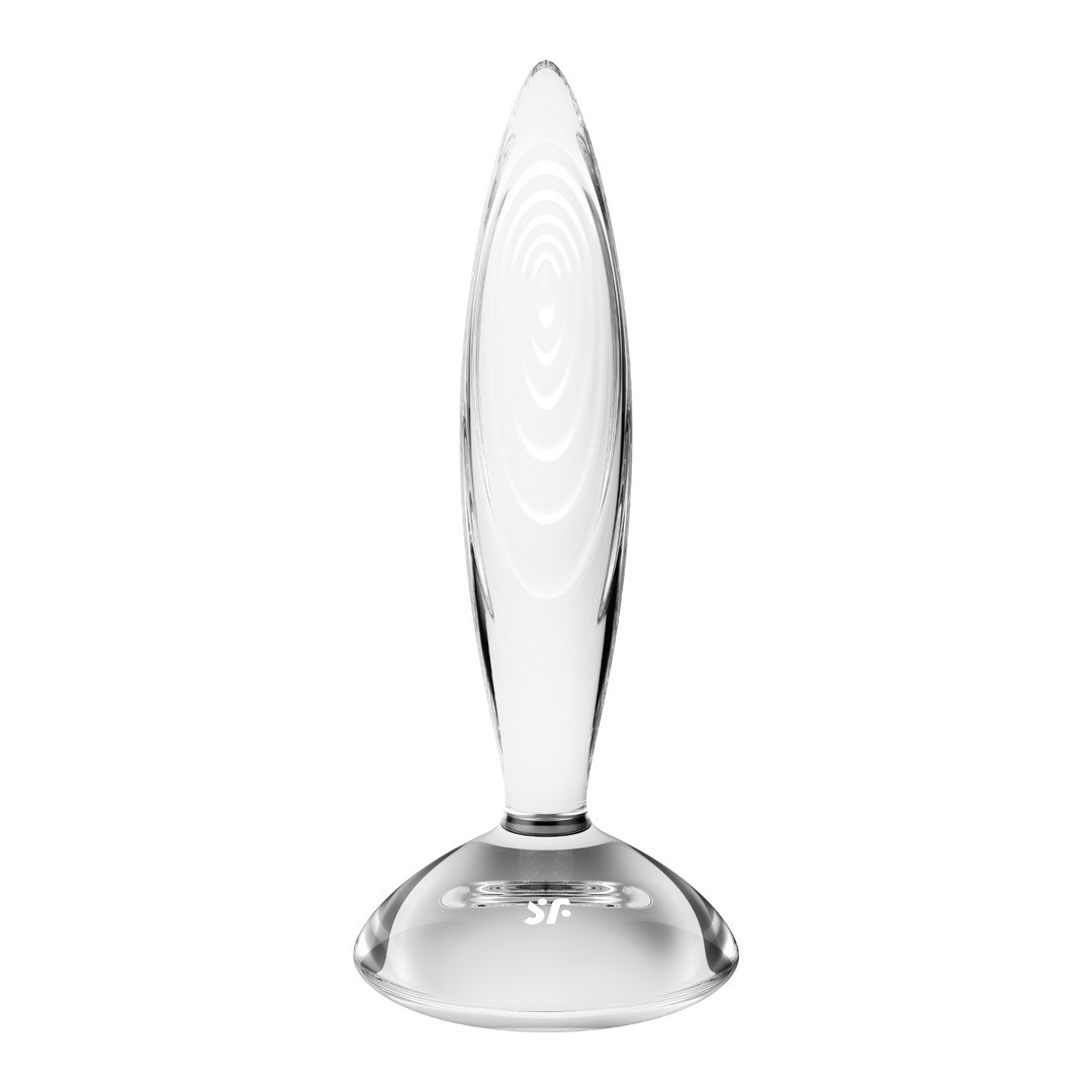 DILDO DE CRISTAL SPARKLING CRYSTAL TRANSPARENTE SATISFYER - Imagen 5