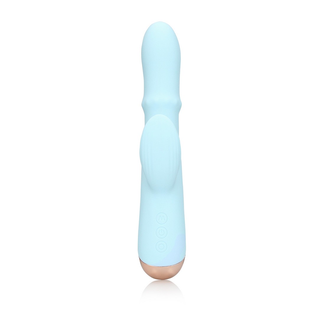 VIBRADOR PULSE WAVE AND UP-AND-DOWN MOVING RING ARCTIC BLUE LOVELINE - Imagen 5