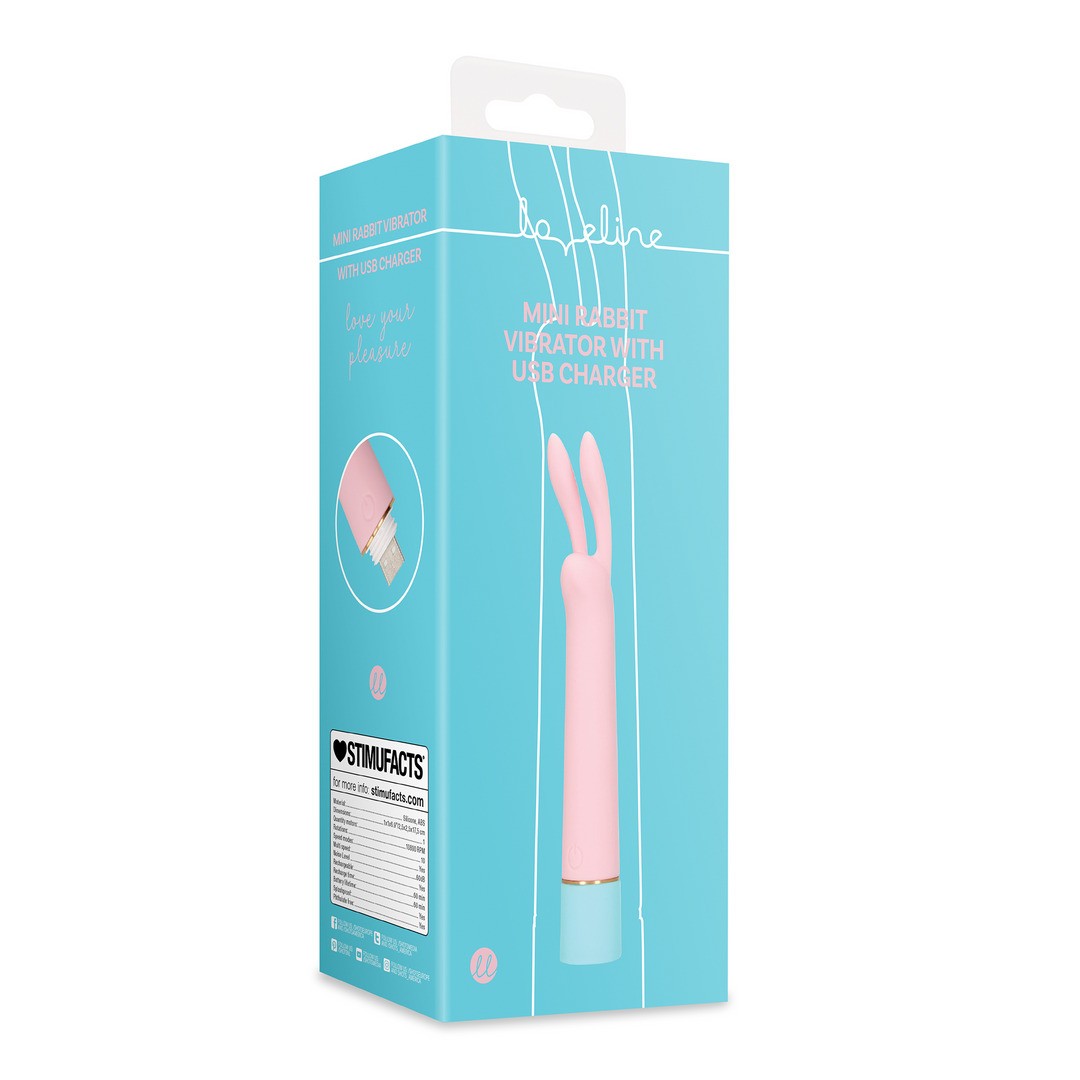 MINI VIBRADOR RABBIT ARCTIC BLUE LOVELINE
