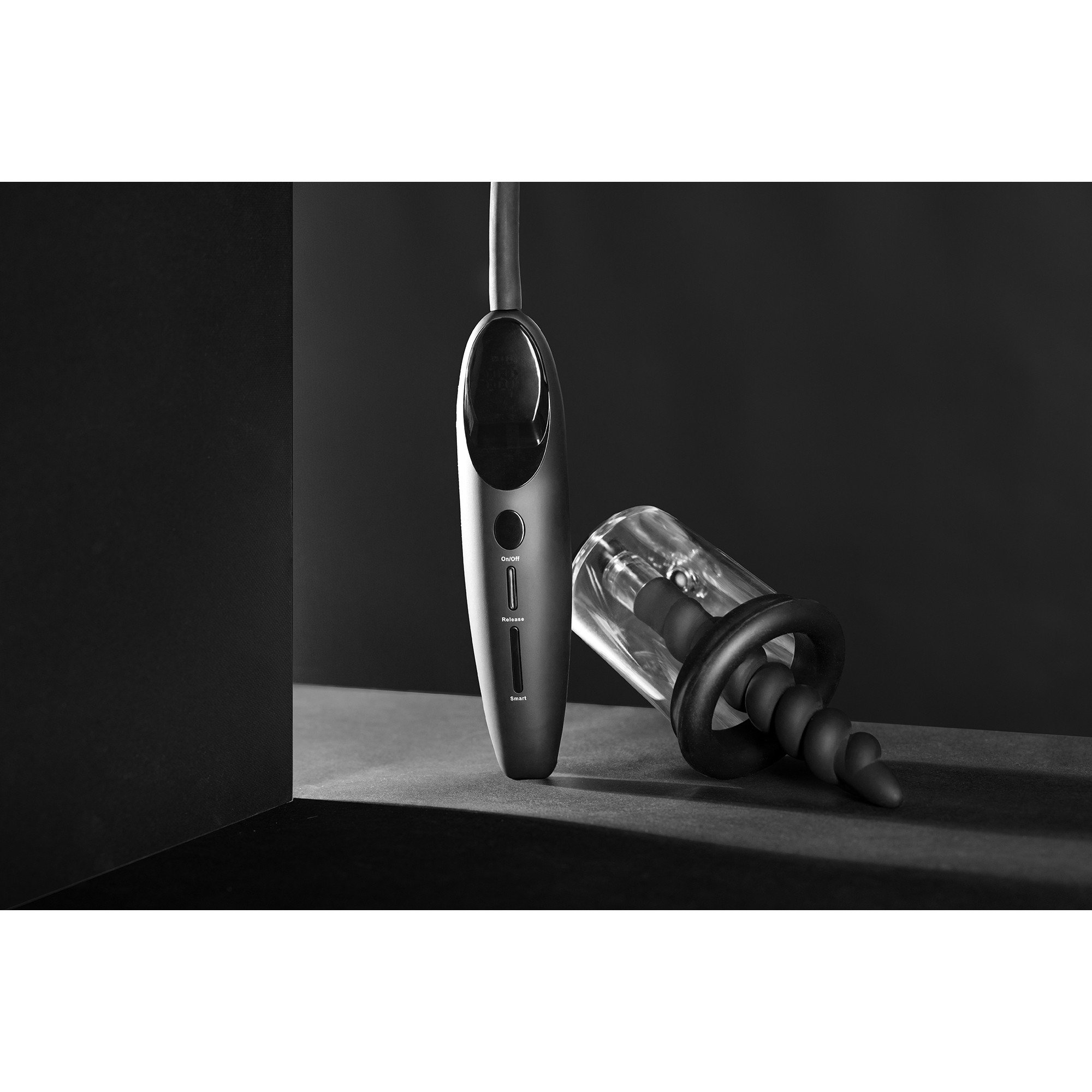 BOMBA ANAL AUTOMATIC RECHARGEABLE ROSING PUMP NEGRA OUCH! - Imagen 5