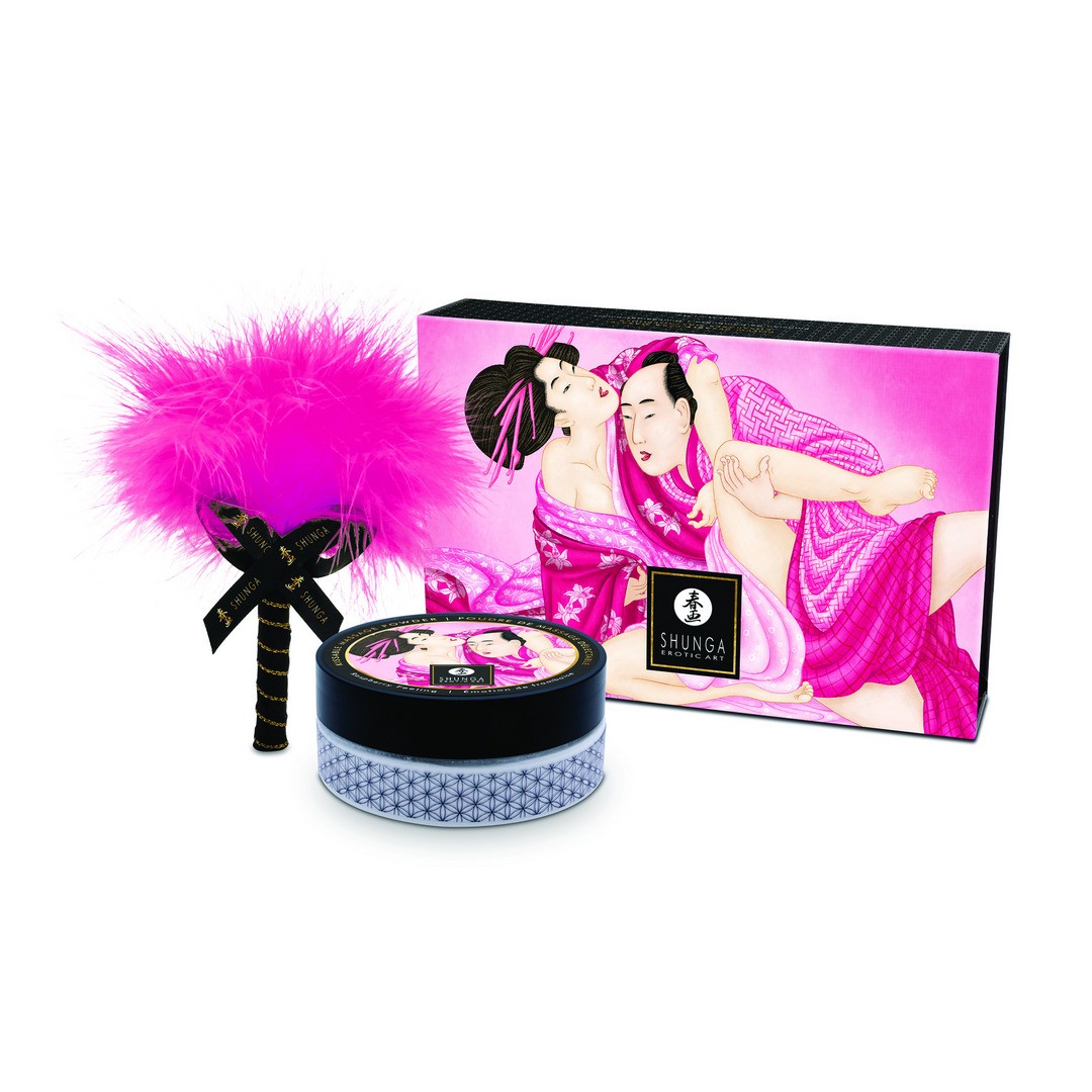 POLVO CORPORAL BESABLE - SENSACIÓN FRAMBUESA - 2.65 OZ / 75 GR - SHUNGA - Imagen 4