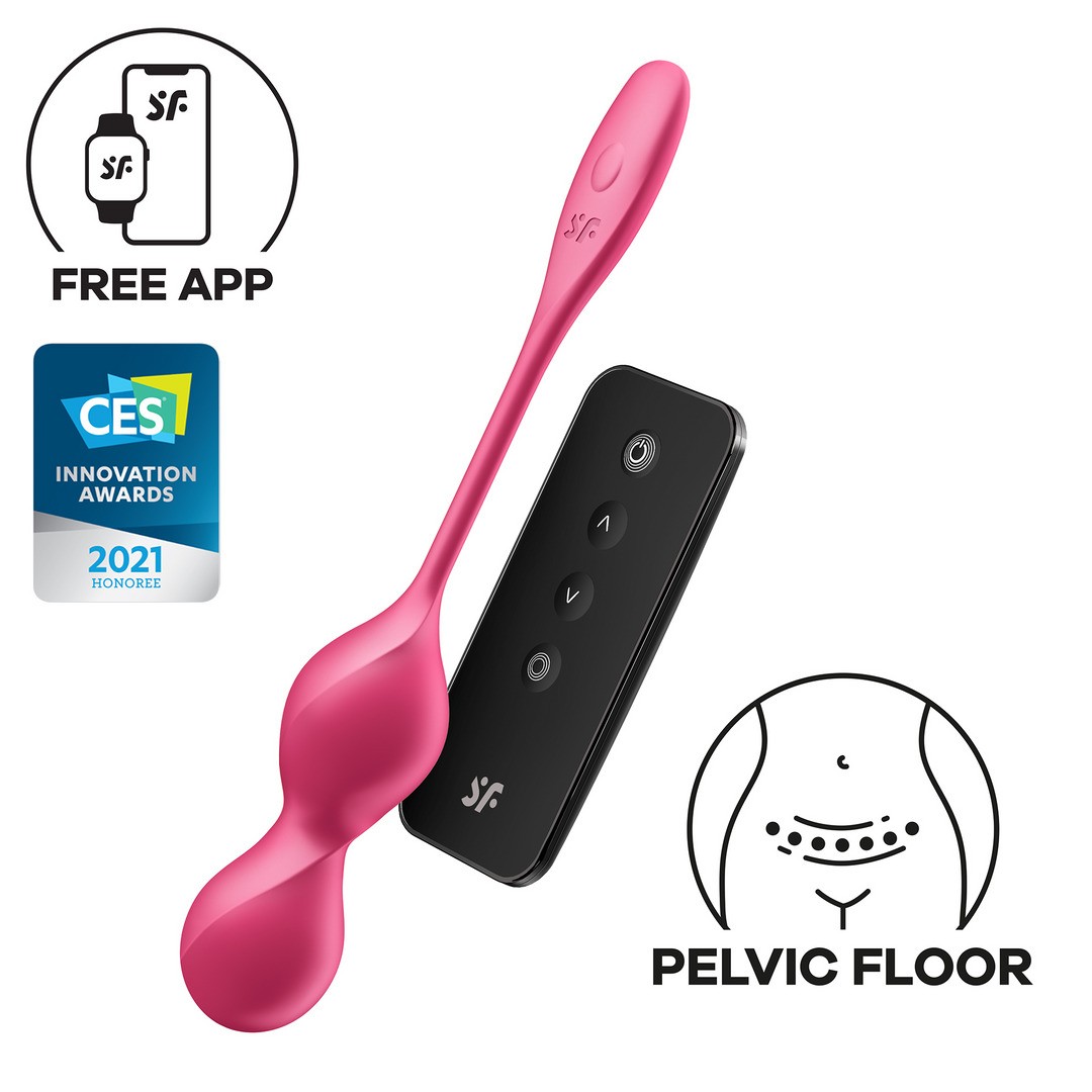BOLAS LOVE BIRDS 2 - KEGEL EXERCISES AND G-SPOT STIMULATION - ROSA SATISFYER - Imagen 7