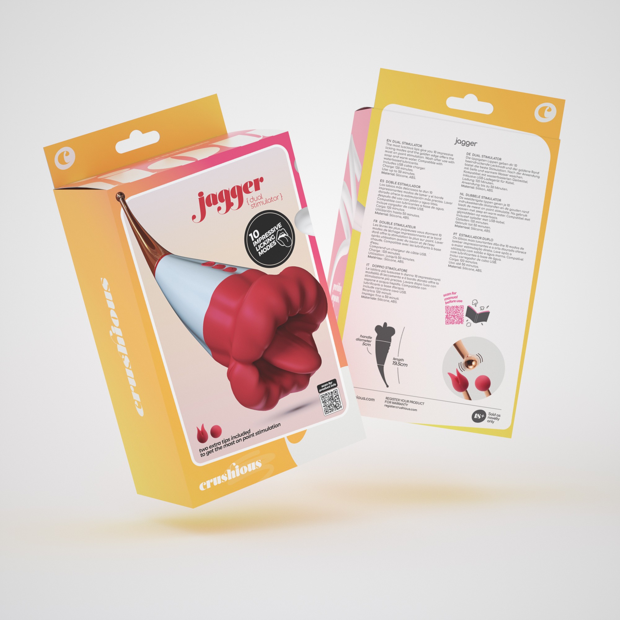 ESTIMULADOR DOBLE JAGGER CRUSHIOUS - Imagen 8