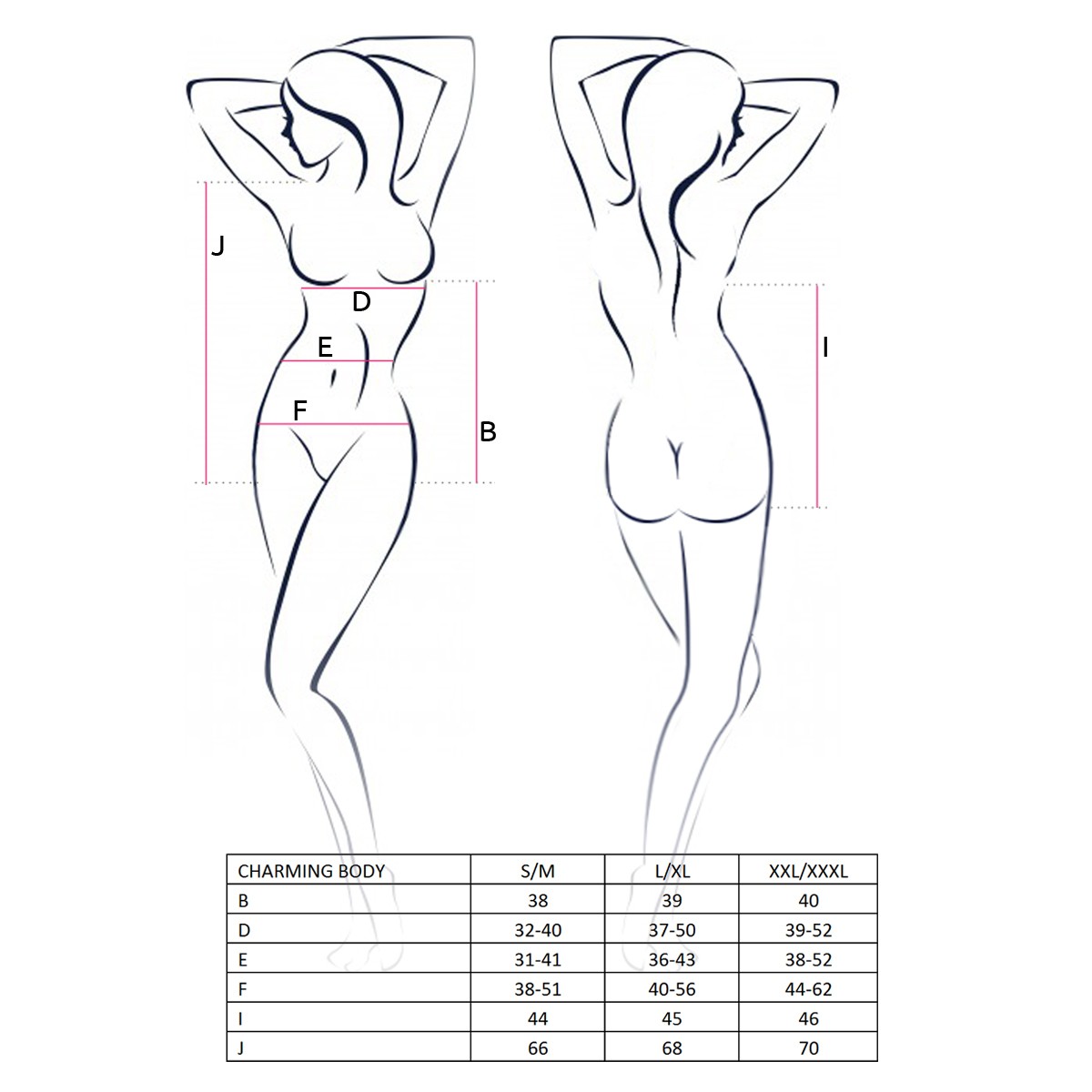 BODY CHARMING NEGRO PASSION - Imagen 3