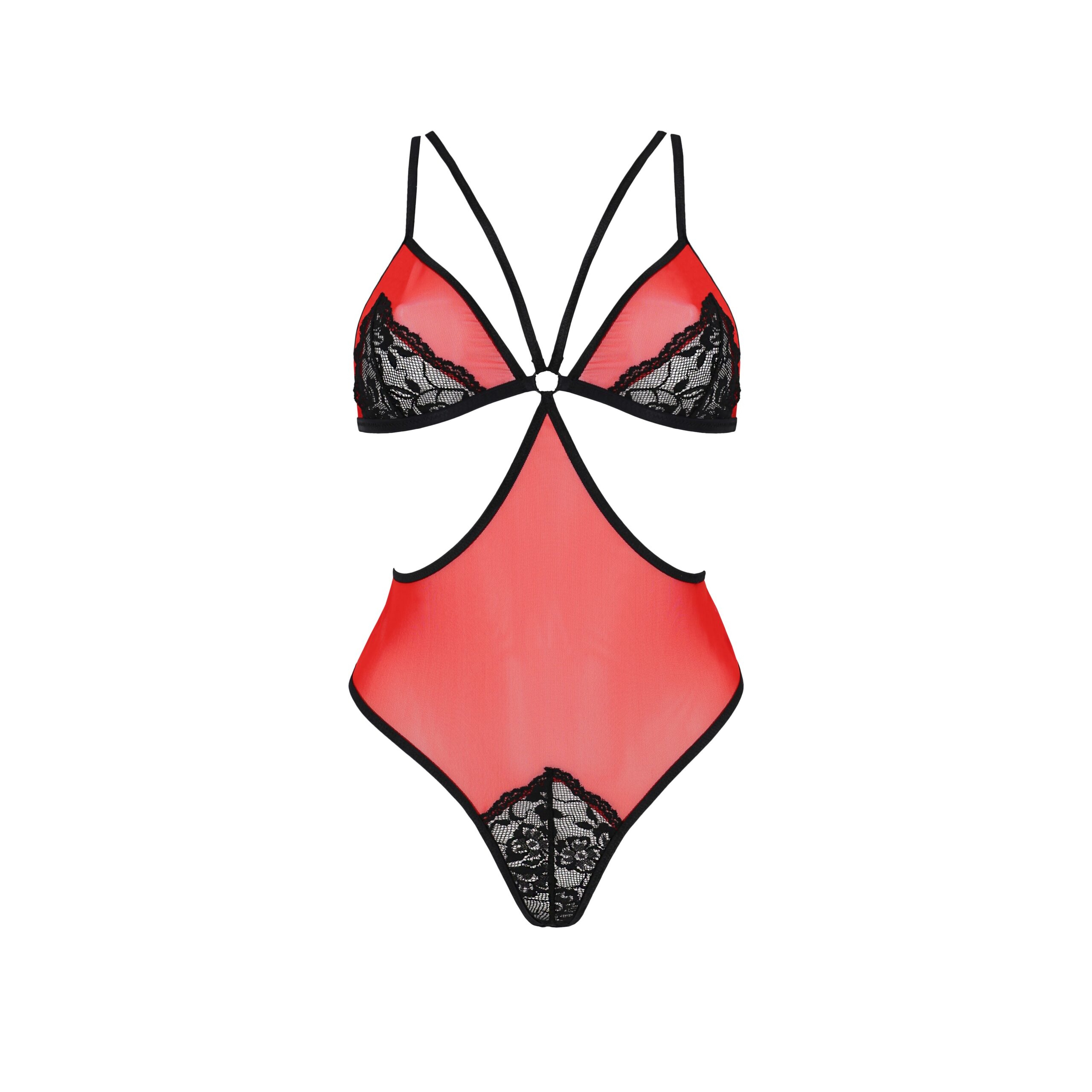 BODY PEONIA ROJO EROTIC LINE PASSION - Imagen 3