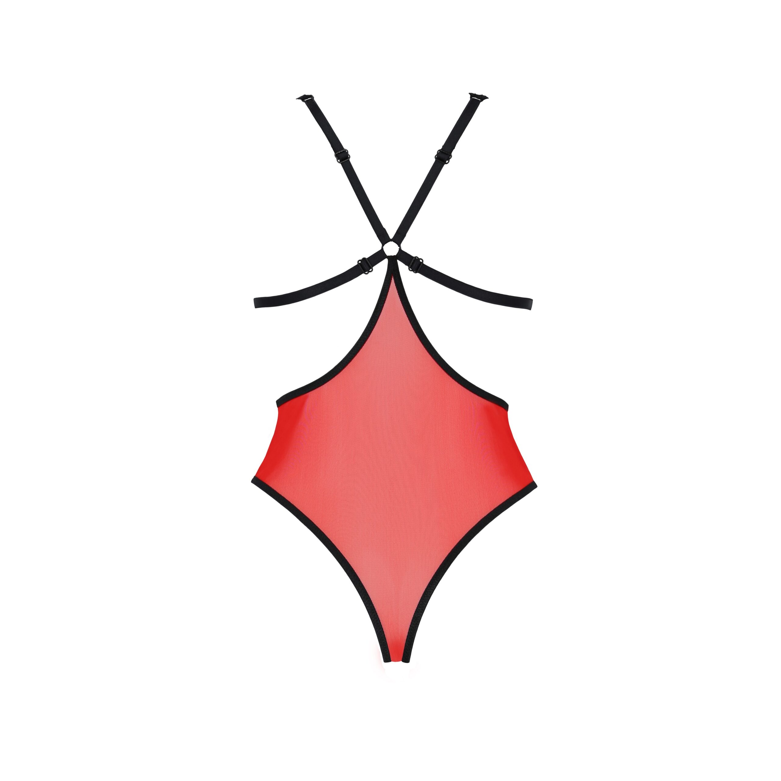 BODY PEONIA ROJO EROTIC LINE PASSION - Imagen 4