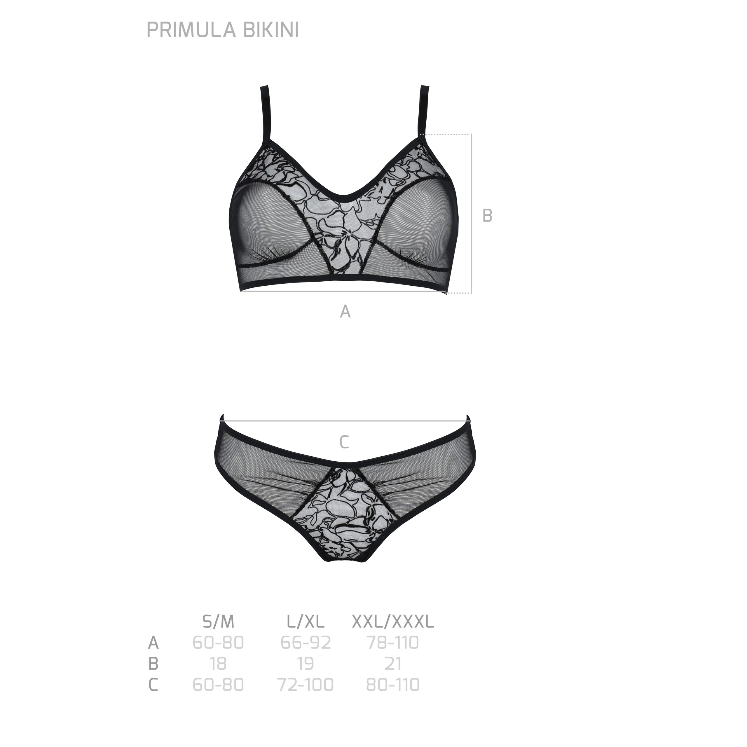 CONJUNTO DE 2 PIEZAS PRIMULA BIKINI NEGRO ECO COLLECTION PASSION - Imagen 5