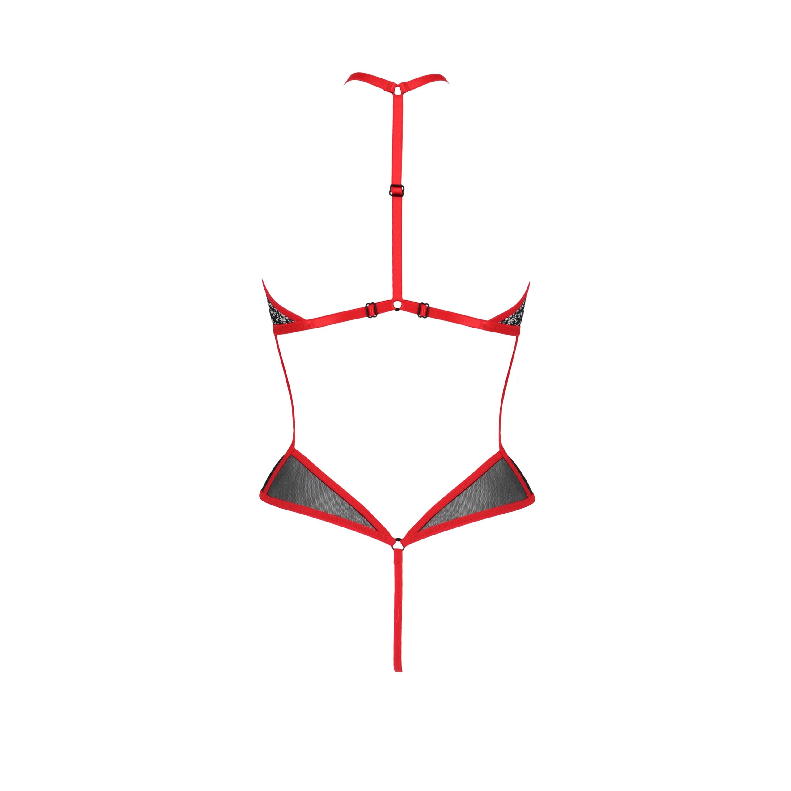 BODY SATARA ROJO EROTIC LINE PASSION - Imagen 4