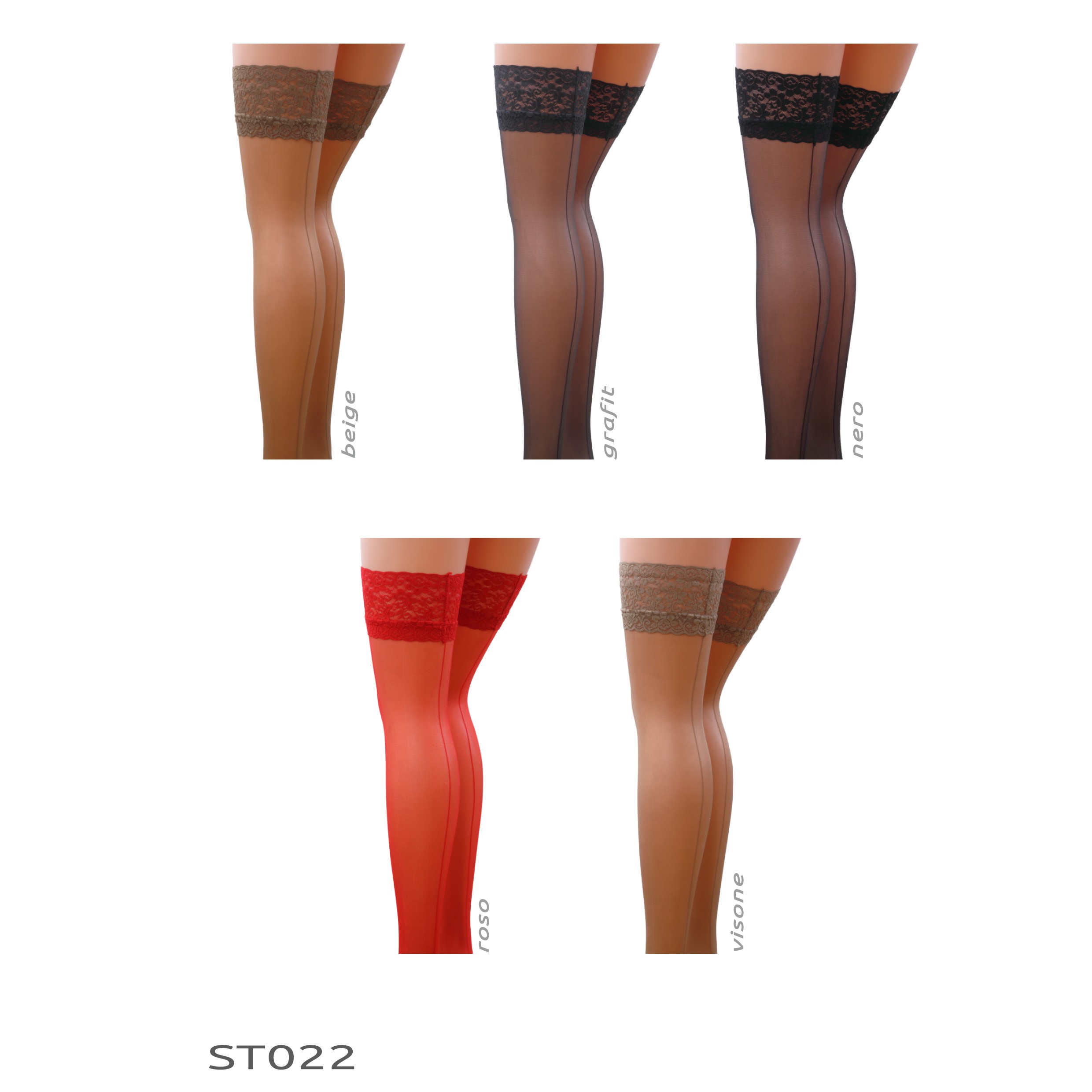 MEDIAS DE LIGUEROS ST022 GRAFIT (17 DEN) PASSION - Imagen 3