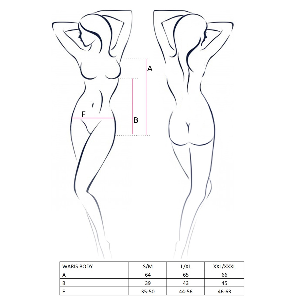 BODY WARIS NEGRO PASSION