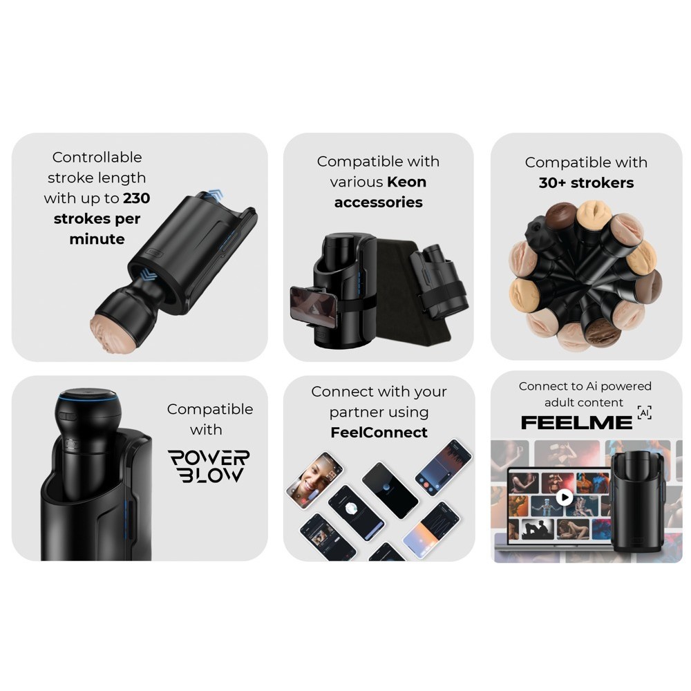 MASTURBADOR AUTOMÁTICO KEON KIIROO - Imagen 3