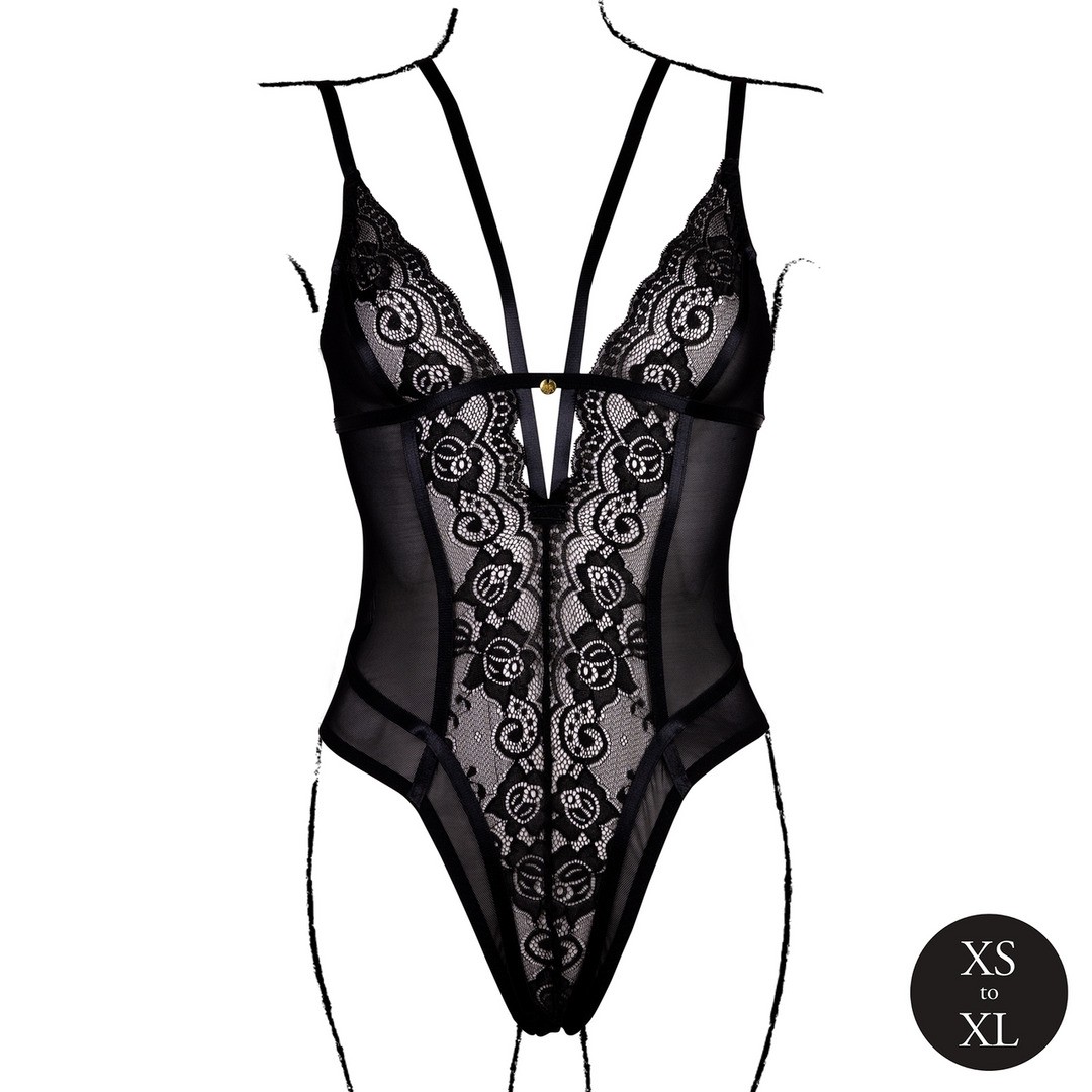 BODY WIRELESS LACE NEGRO LE DÉSIR - Imagen 5
