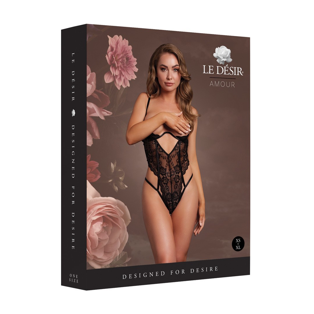 BODY LACE UNDERWIRED NEGRO DÉSIR